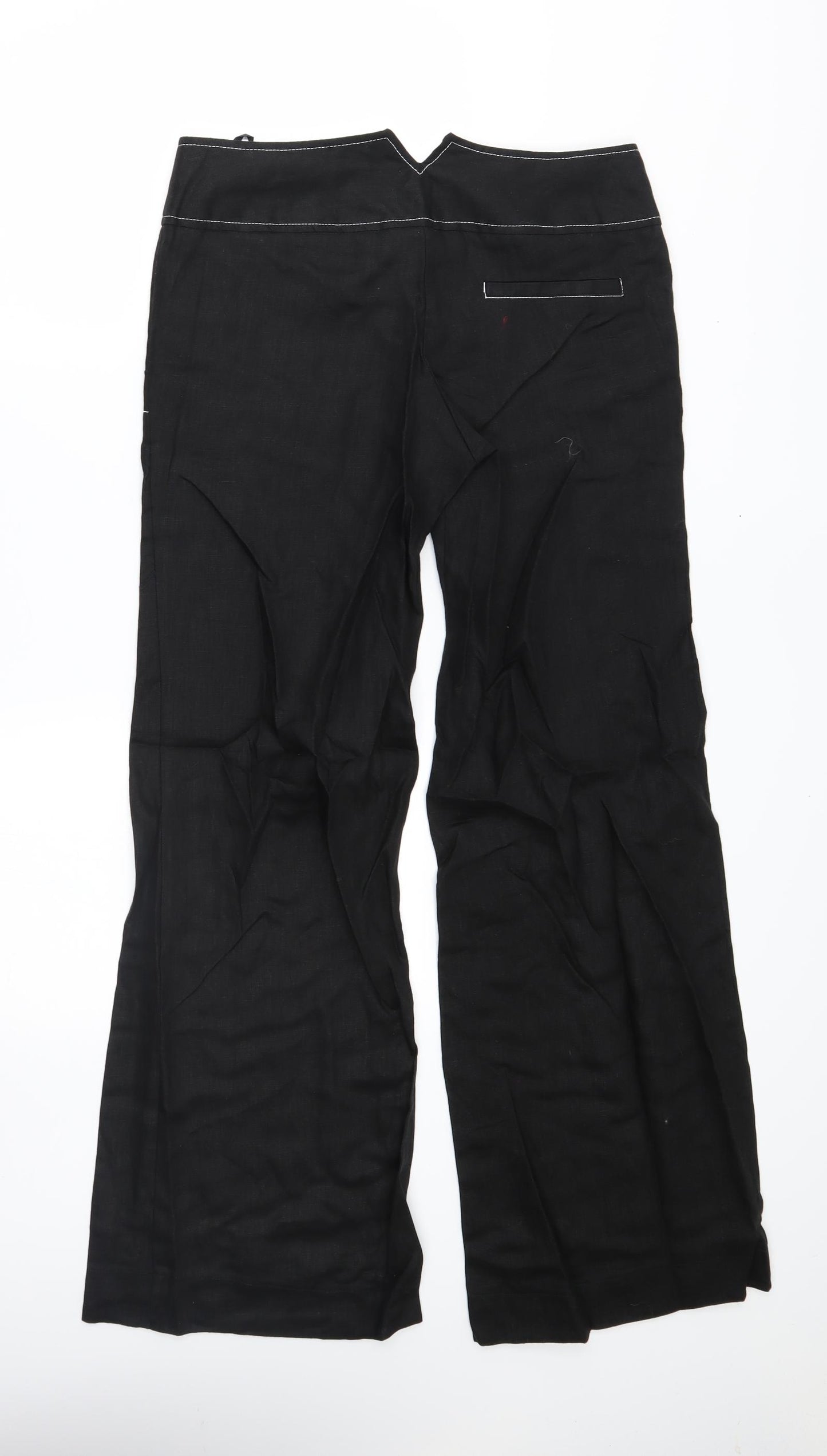 atmosphree Womens Black   Trousers  Size 10 L31 in
