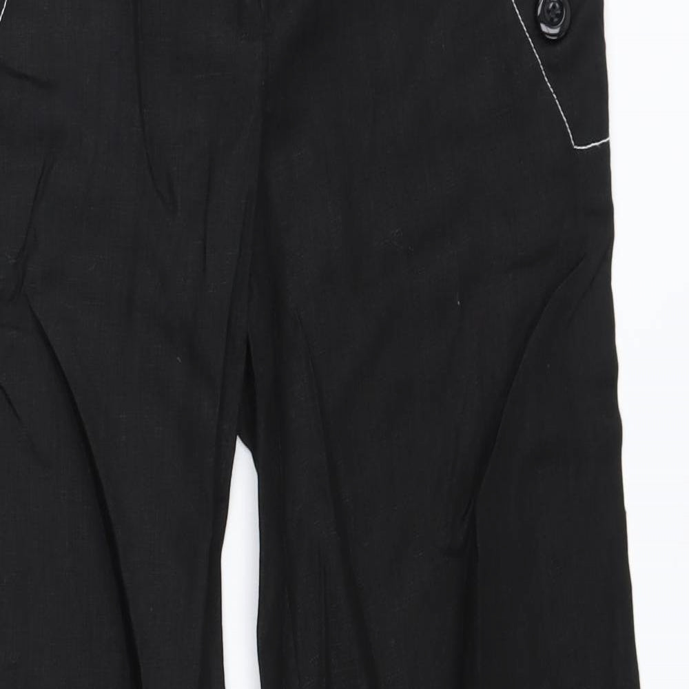 atmosphree Womens Black   Trousers  Size 10 L31 in