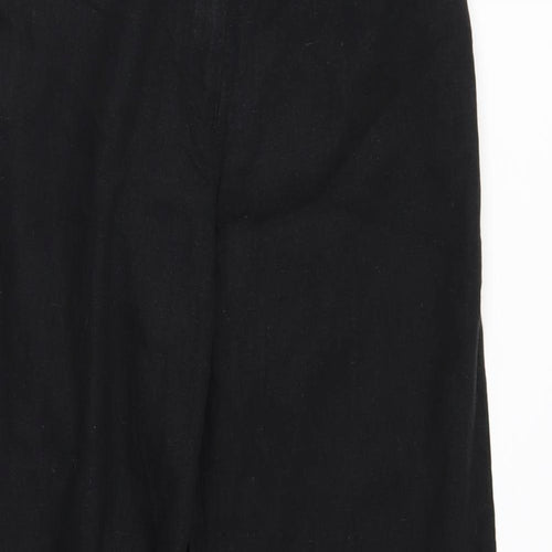 George Womens Black   Trousers  Size 8 L26 in