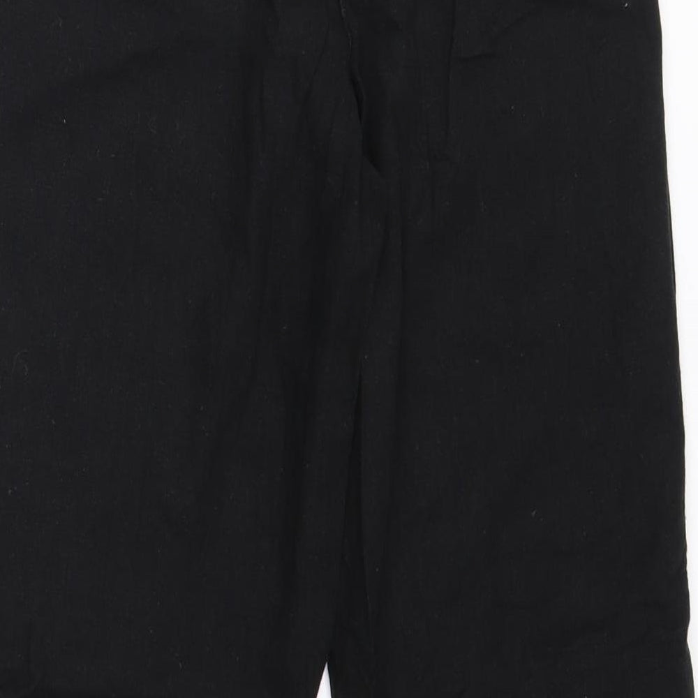 George Womens Black   Trousers  Size 8 L26 in