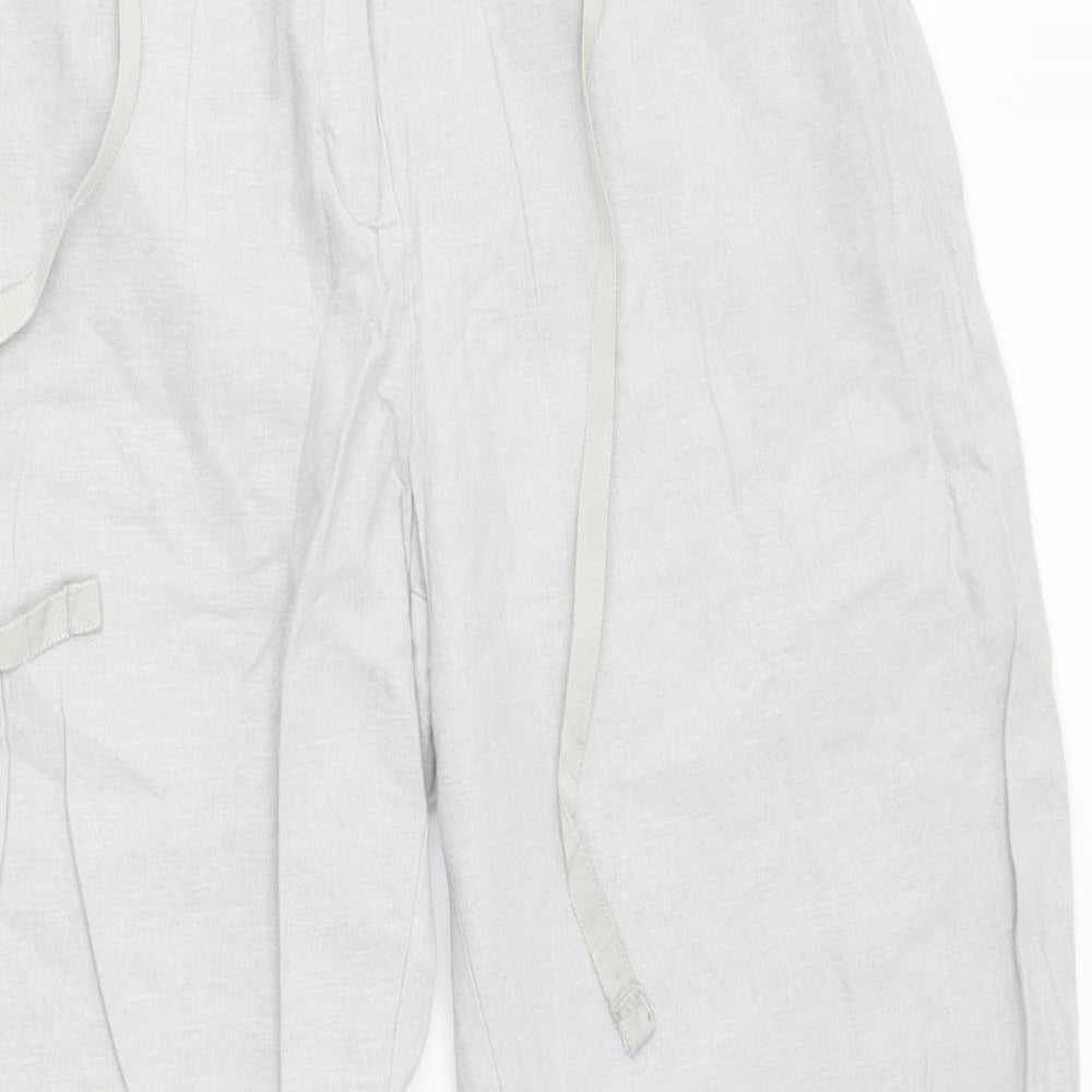 M&S Womens Grey   Trousers  Size 12 L28 in