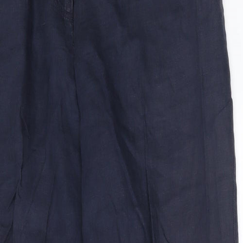 NEXT Womens Blue   Trousers  Size 14 L28 in