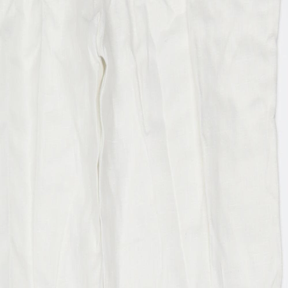amophora Womens White   Trousers  Size L L26 in