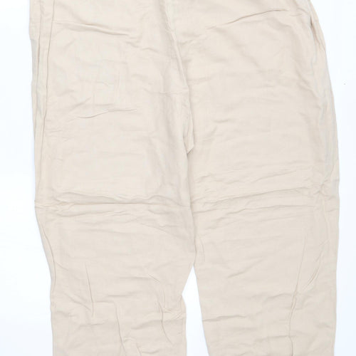 Ann Harvey Womens Beige   Trousers  Size 18 L26 in