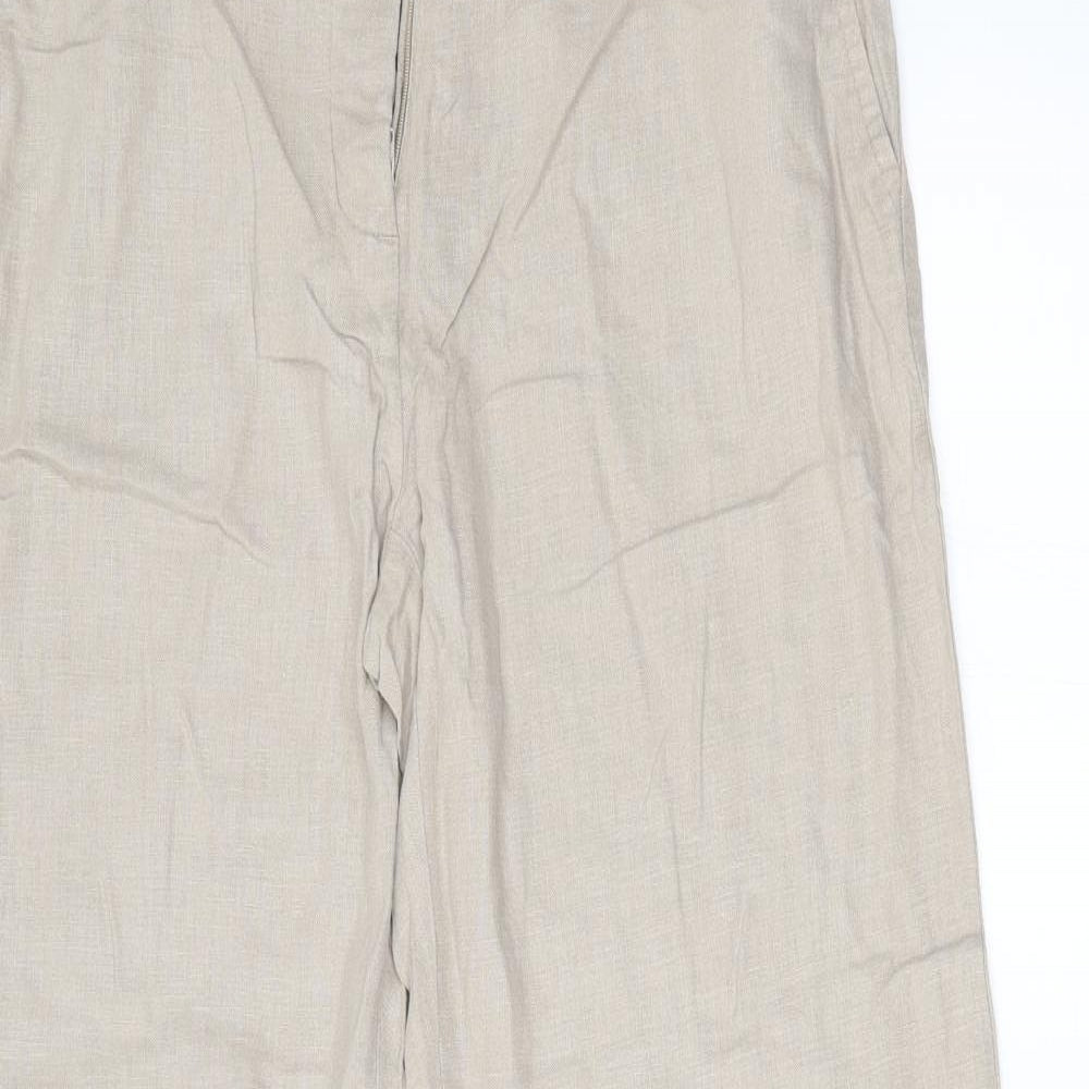 George Womens Beige   Trousers  Size 12 L29 in
