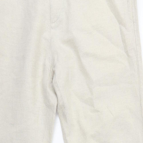 John Lewis Womens Beige   Trousers  Size 36 in L33 in