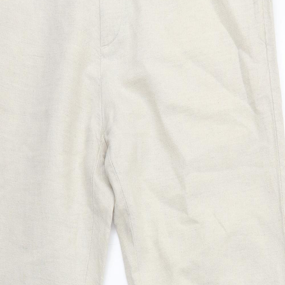 John Lewis Womens Beige   Trousers  Size 36 in L33 in