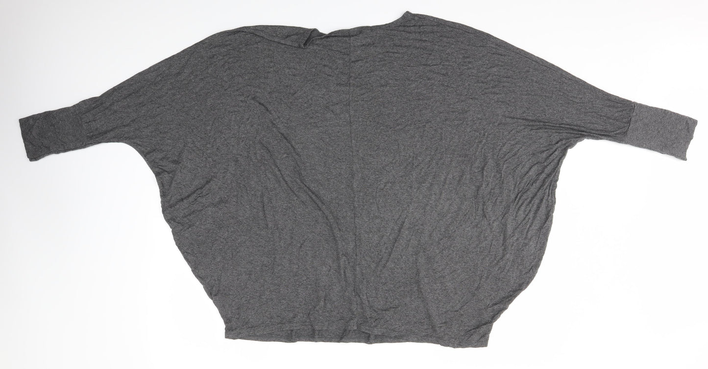 Diverse Womens Grey   Basic Polo Size 2XL