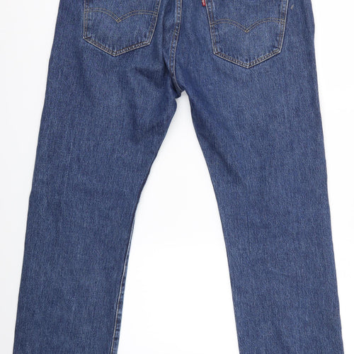 LEVIS Mens Blue   Straight Jeans Size 36 in L32 in