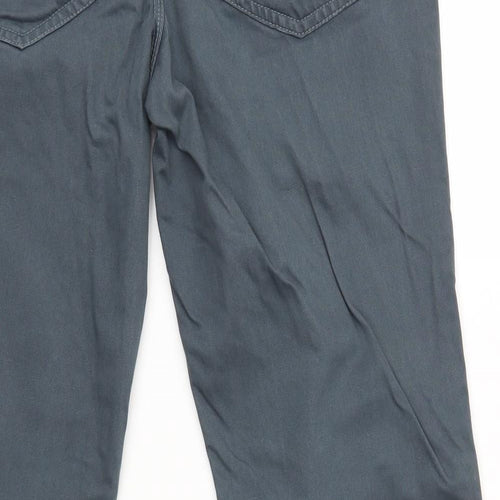 NEXT Mens Grey  Denim Straight Jeans Size 34 in L32 in