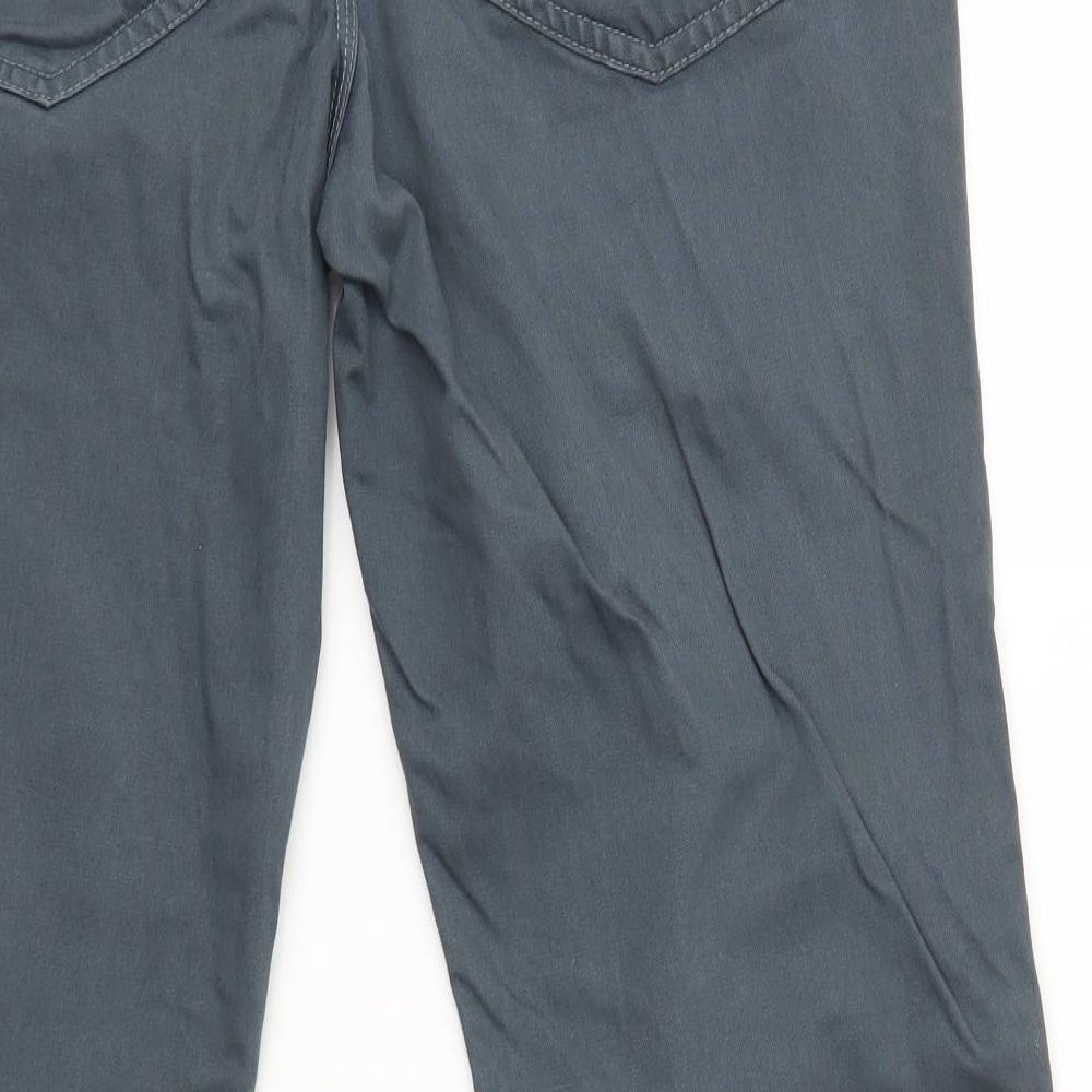 NEXT Mens Grey  Denim Straight Jeans Size 34 in L32 in