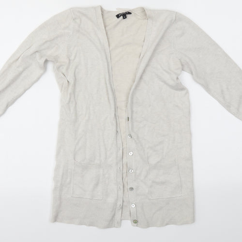 Matalan Womens Grey   Cardigan Jumper Size 10
