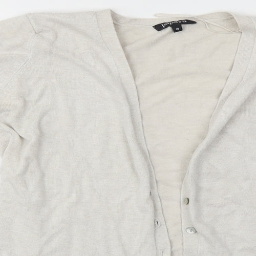 Matalan Womens Grey   Cardigan Jumper Size 10