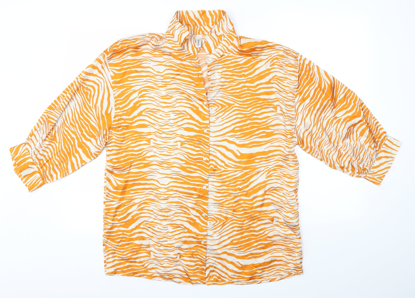 Soyaconcept Mens Multicoloured Animal Print   Button-Up Size M