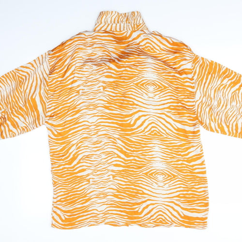 Soyaconcept Mens Multicoloured Animal Print   Button-Up Size M