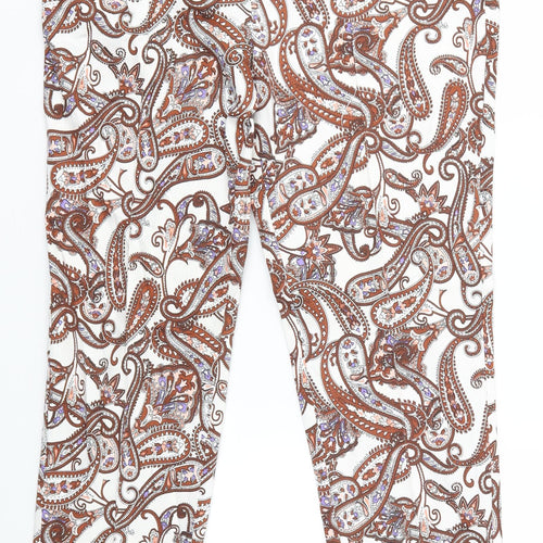 F&F Womens Multicoloured   Trousers  Size 12 L26 in