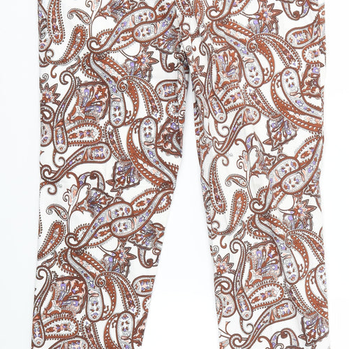 F&F Womens Multicoloured   Trousers  Size 12 L26 in