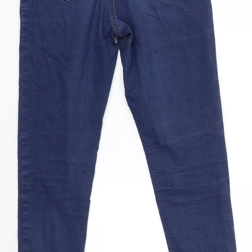M&S Womens Blue   Skinny Jeans Size 8 L26 in
