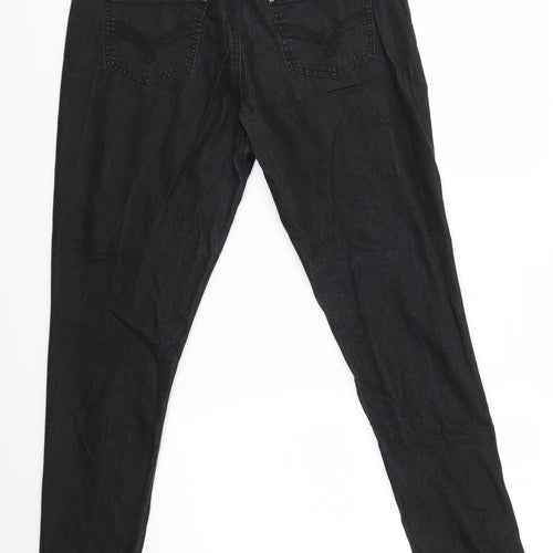 Primark Womens Grey   Skinny Jeans Size 16 L29 in