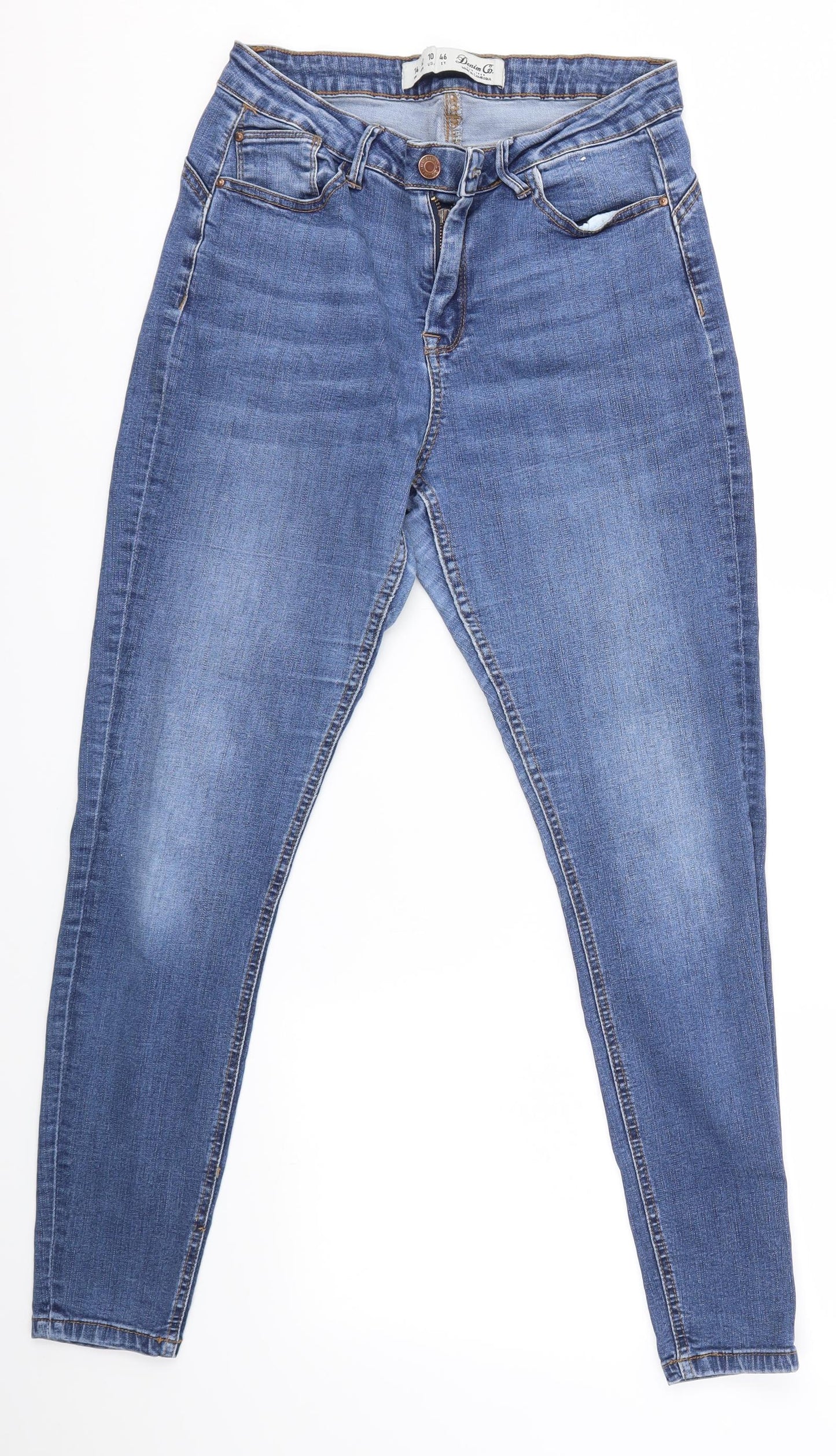 Primark Womens Blue   Skinny Jeans Size 14 L28 in