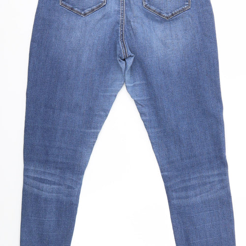 Primark Womens Blue   Skinny Jeans Size 14 L28 in