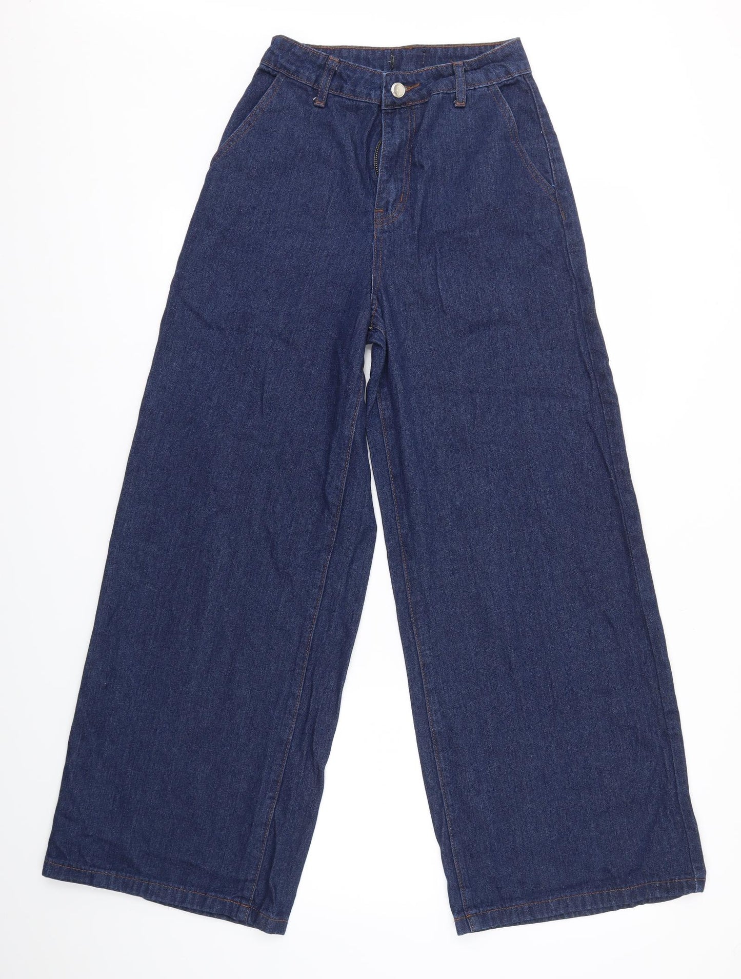 Pretty Little Thing  Womens Blue   Flared Jeans Size 4 L28 in