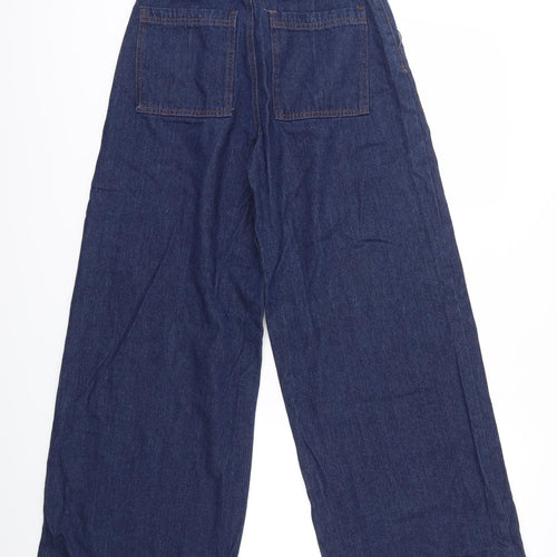 Pretty Little Thing  Womens Blue   Flared Jeans Size 4 L28 in