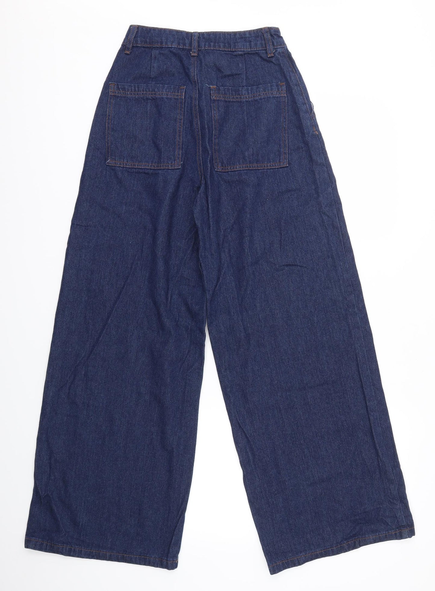Pretty Little Thing  Womens Blue   Flared Jeans Size 4 L28 in