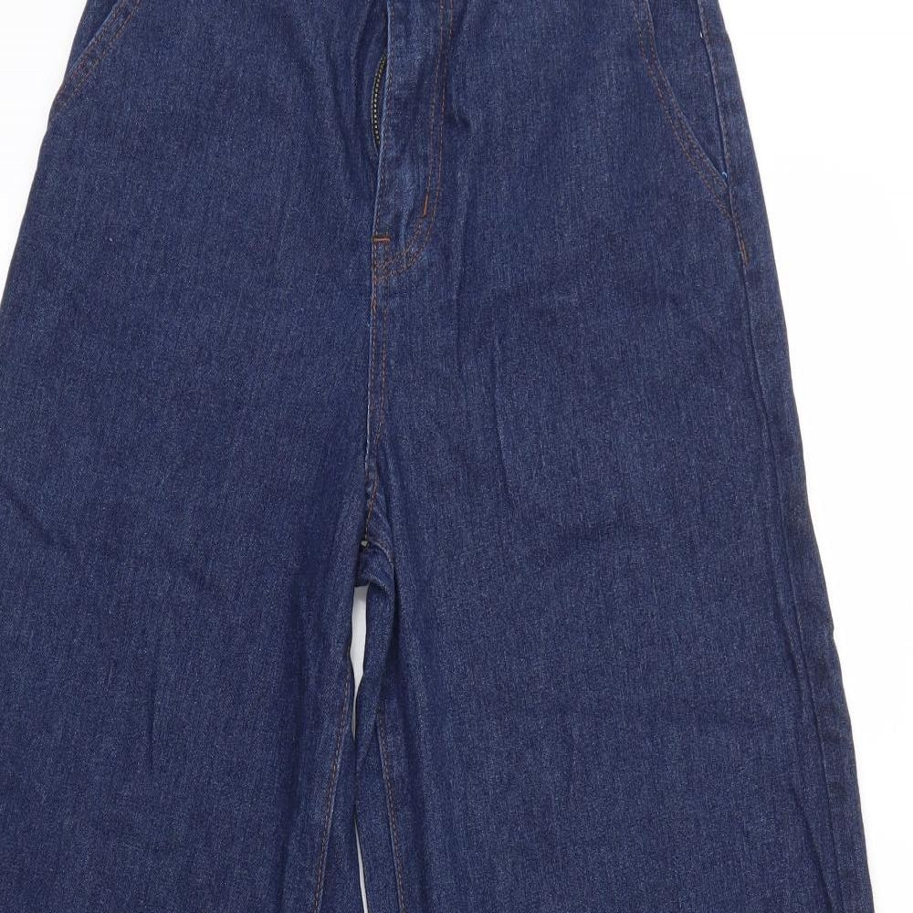 Pretty Little Thing  Womens Blue   Flared Jeans Size 4 L28 in