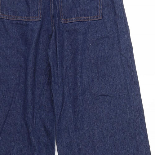Pretty Little Thing  Womens Blue   Flared Jeans Size 4 L28 in