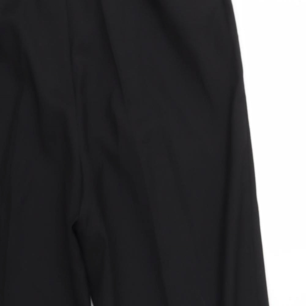 GIORGIO PARRI Womens Black   Dress Pants Trousers Size 16 L28 in - 100% LANA