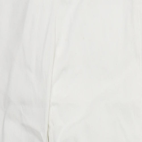 H&M Womens White   Skinny Jeans Size 14 L28 in