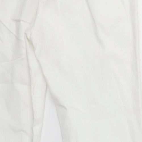 H&M Womens White   Skinny Jeans Size 14 L28 in