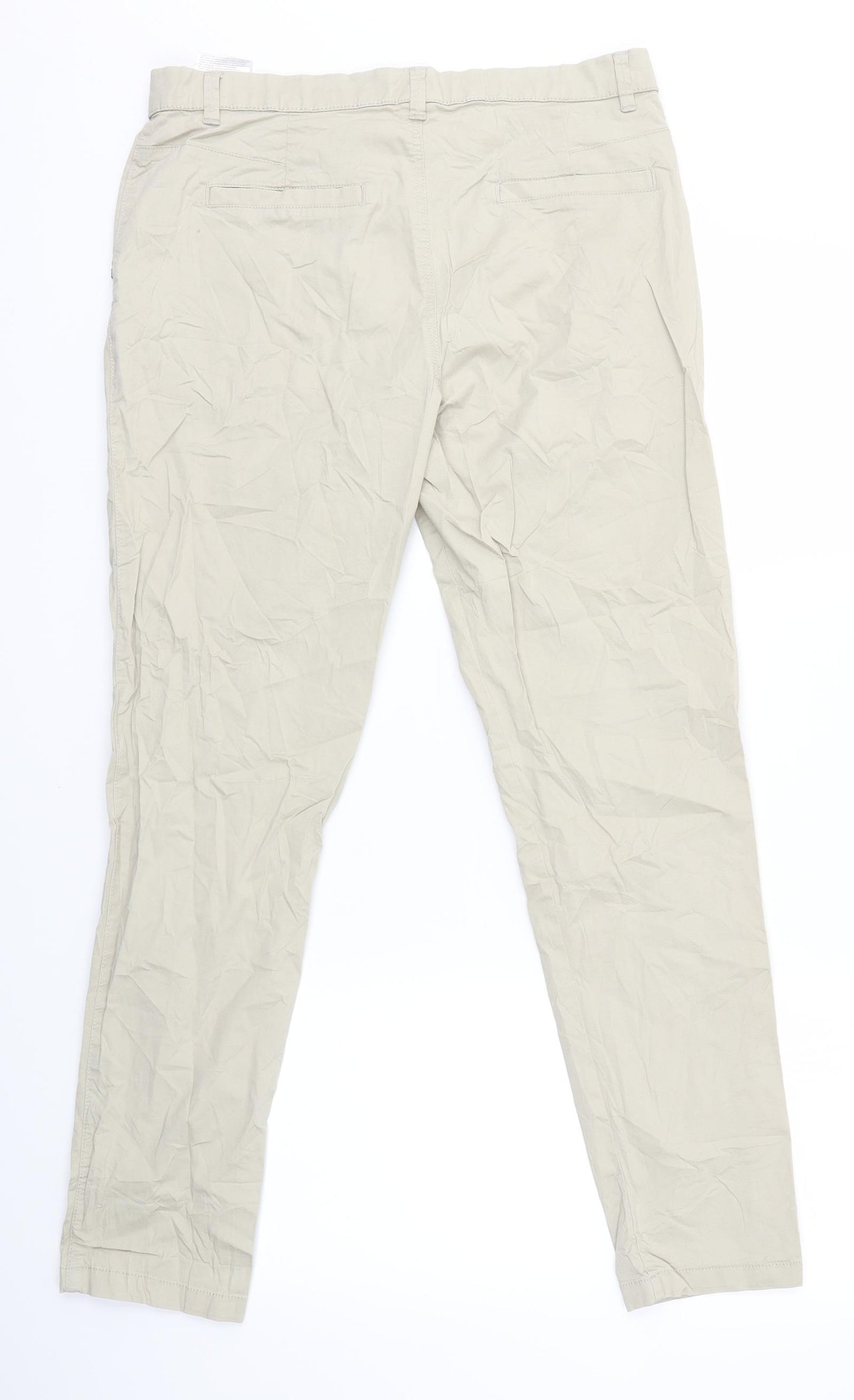 Clockhouse Womens Beige   Trousers  Size 10 L28 in