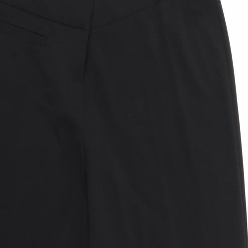 Matalan Womens Black   Dress Pants Trousers Size 14 L21 in