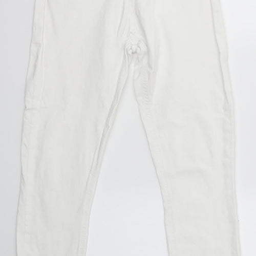 Topshop Womens White   Skinny Jeans Size 30 in L32 in
