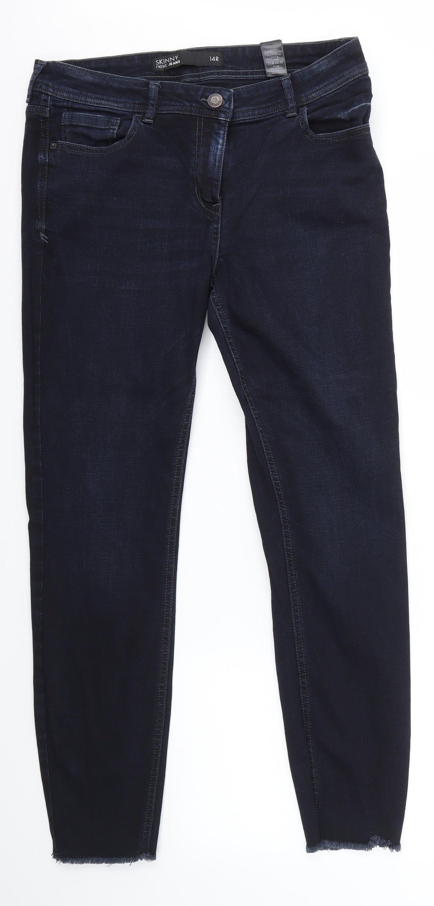 NEXT  Womens Blue   Skinny Jeans Size 14 L28 in