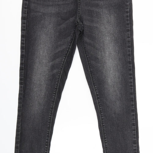 Primark Womens Grey   Skinny Jeans Size 16 L28 in