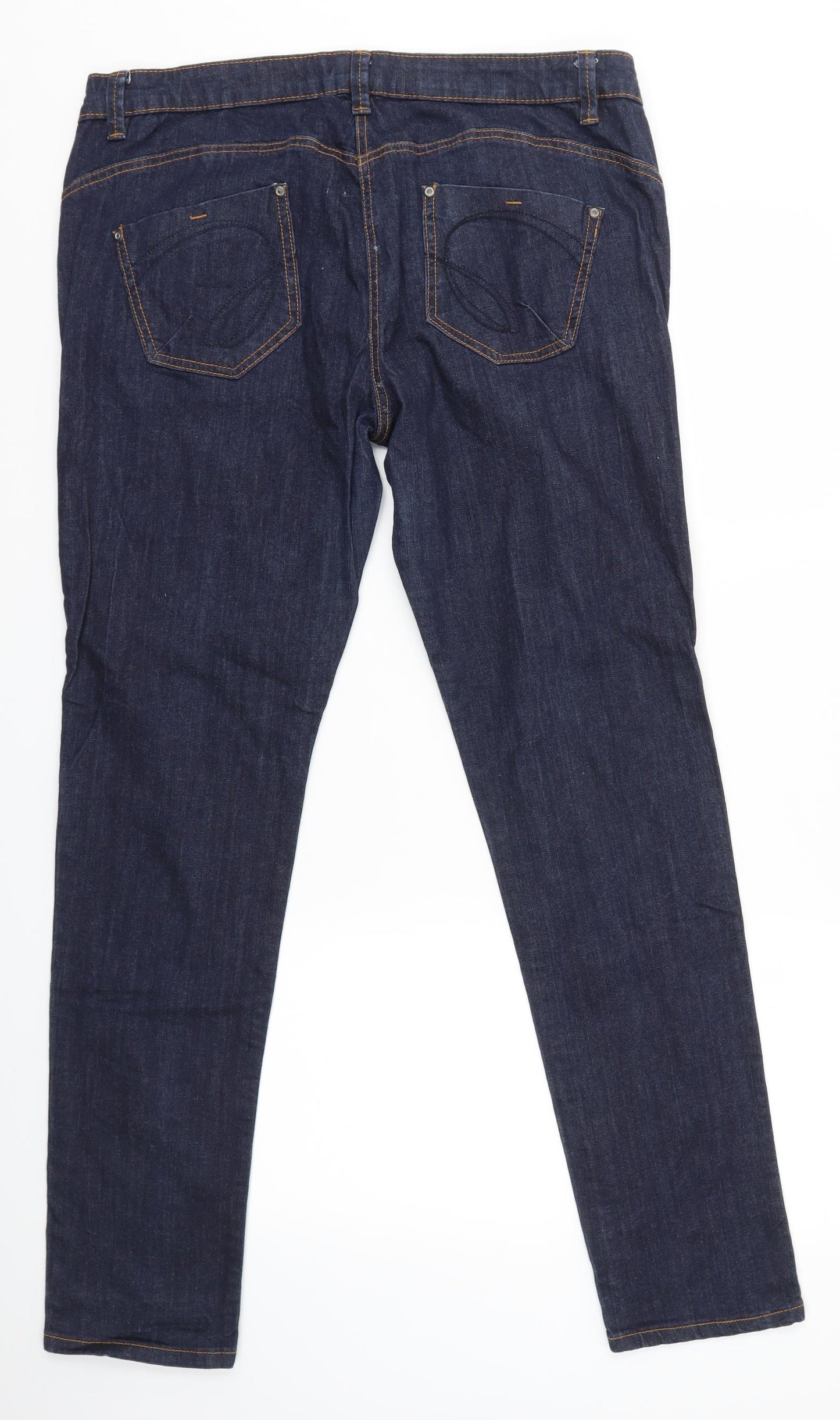 South Womens Blue   Straight Jeans Size 18 L30 in