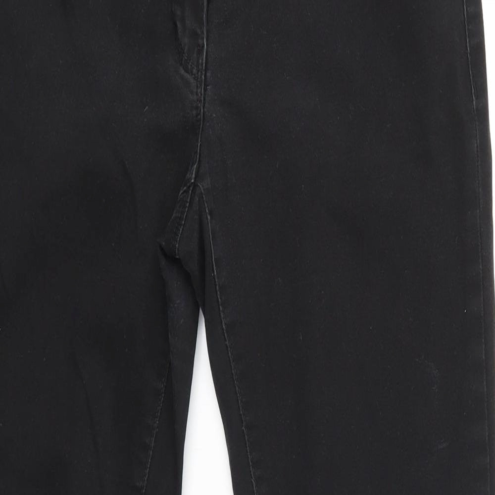 H&M Womens Black   Skinny Jeans Size 8 L28 in