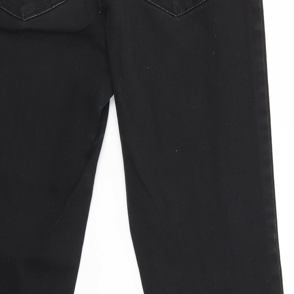 H&M Womens Black   Skinny Jeans Size 8 L28 in