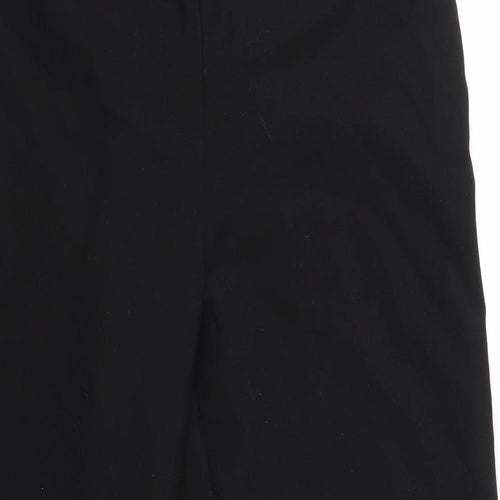slimma Womens Black   Dress Pants Trousers Size 14 L28 in