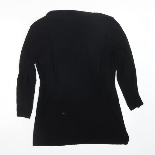 Just Elegance Womens Black   Cardigan Jumper Size M