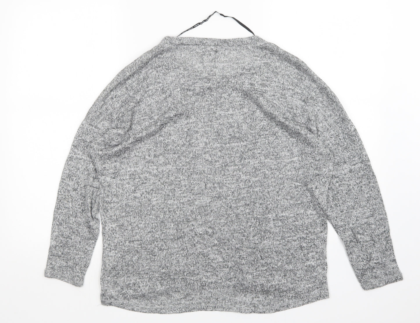 6ixty 8ight Womens Grey   Pullover Jumper Size L