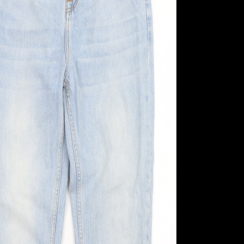 River Island Womens Blue   Mom Jeans Size 10 L27 in