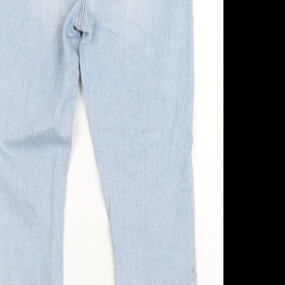 River Island Womens Blue   Mom Jeans Size 10 L27 in