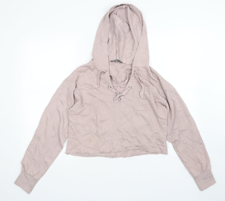 Primark Womens Pink   Pullover Hoodie Size 10