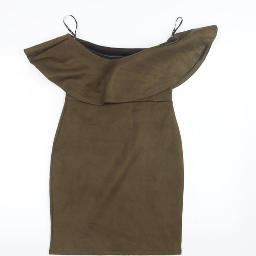 Missguided Womens Green   Sheath  Size 10