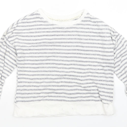 Primark Womens Multicoloured Striped  Pullover Jumper Size M
