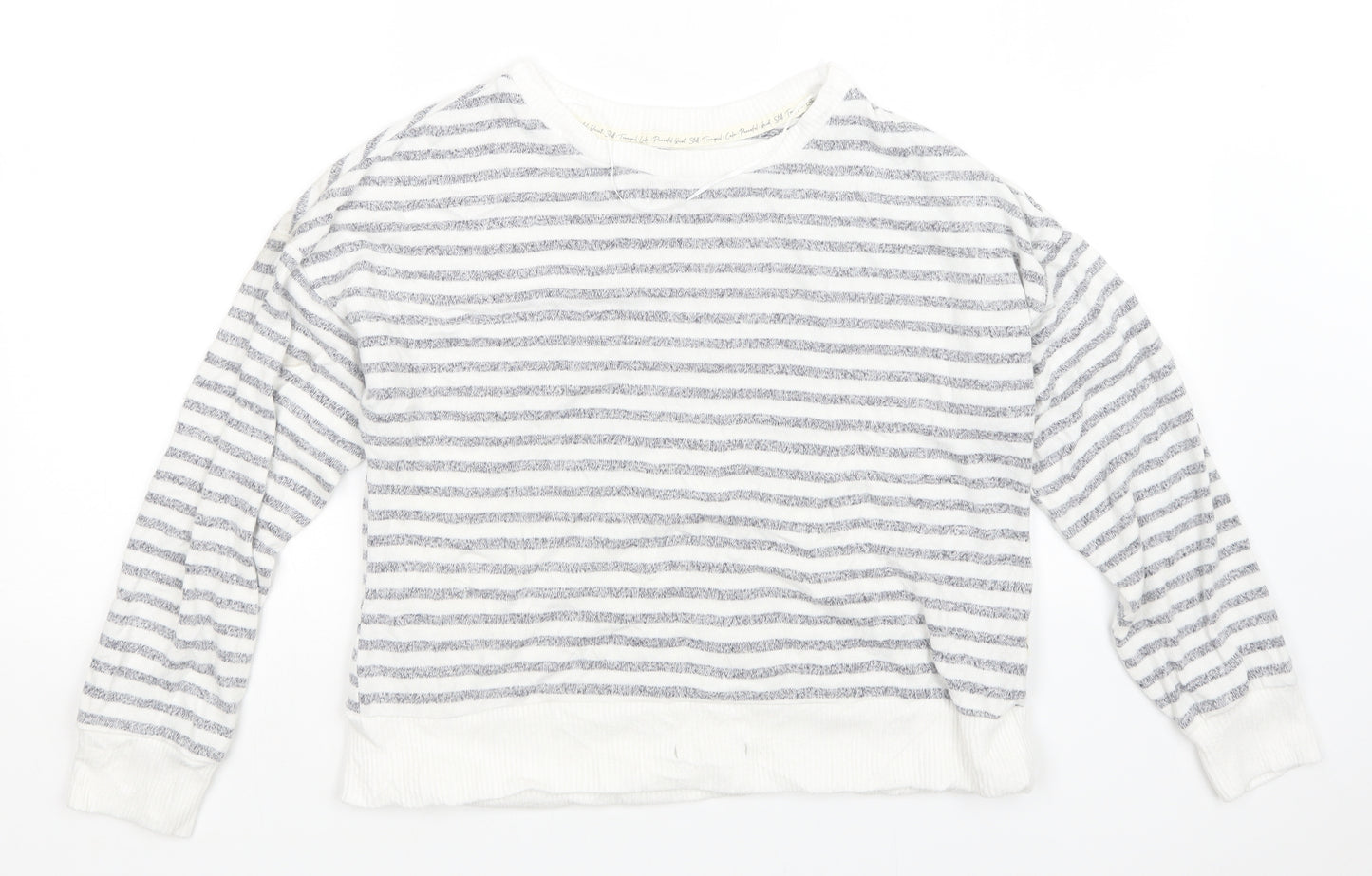 Primark Womens Multicoloured Striped  Pullover Jumper Size M